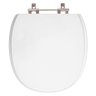 Assento Sanitário Poliester Massima Branco para vaso Incepa - 1