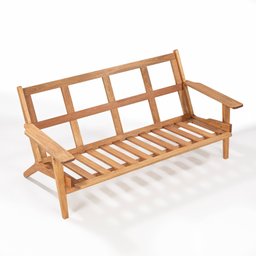 Sofá para Jardim com 3 Lugares Lótus - 5
