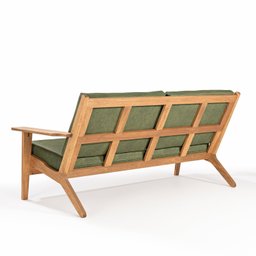 Sofá para Jardim com 3 Lugares Lótus - 4