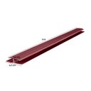 Ver imagem 4 de Emenda Rígida PVC Perfil H 4,5CMX3M Cedrinho Branco Bariri
