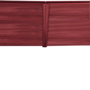 Emenda Rígida Pvc Perfil H Cedrinho 3m