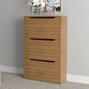 Ver imagem 1 de Sapateira 3 Portas 71,1x117,2cm Amêndoa