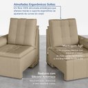 Ver mais imagens de Sofá Retrátil Reclinável 3 Lugares 180cm Veludo com Molas Palmeira CabeCasa MadeiraOriginals