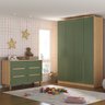 Quarto Infantil com Guarda-roupa e Cômoda Sky - 1
