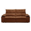 Ver imagem 5 de Sofá Retrátil Reclinável 3 Lugares 210cm com Porta Copos e Objetos Bulgária