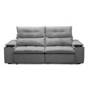 Ver imagem 5 de Sofá Retrátil e Reclinável 3 Lugares 210cm com Porta Copos e Objetos Bulgária