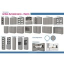Ver imagem 4 de Balcão Cozinha Americana 2 Gavetas 80cm Branco Henn