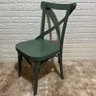 Cadeira X Madeira Maciça:verde Olivo - 2
