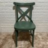 Cadeira X Madeira Maciça:verde Olivo - 1