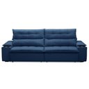 Ver imagem 5 de Sofá Retrátil e Reclinável 3 Lugares 230cm com Porta Copos e Objetos Bulgária