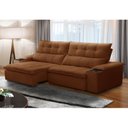 Ver imagem 1 de Sofá Retrátil e Reclinável 3 Lugares 230cm com Porta Copos e Objetos Bulgária