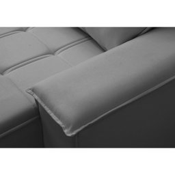 Sofá Retrátil e Reclinável 3 Lugares 230cm com Porta Copos e Objetos Bulgária - 10
