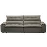 Sofá Retrátil e Reclinável 4 Lugares 250cm com Porta Copos e Objetos Bulgária - 5