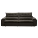 Ver imagem 4 de Sofá Retrátil e Reclinável 4 Lugares 250cm com Porta Copos e Objetos Bulgária