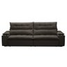 Sofá Retrátil e Reclinável 4 Lugares 250cm com Porta Copos e Objetos Bulgária - 4