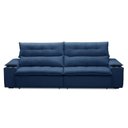 Ver imagem 5 de Sofá Retrátil e Reclinável 4 Lugares 250cm com Porta Copos e Objetos Bulgária