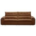 Ver imagem 5 de Sofá Retrátil e Reclinável 4 Lugares 250cm com Porta Copos e Objetos Bulgária