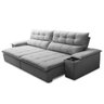 Sofá Retrátil e Reclinável 4 Lugares 250cm com Porta Copos e Objetos Bulgária - 4