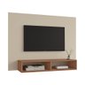 Painel Suspenso Flávia 100% Mdf Tuboarte P/ Tvs até 43 Polegadas 2 Nichos - 1
