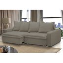 Ver imagem 1 de Sofá Retrátil e Reclinável 3 Lugares 215cm Molas Espirais e Molas Ensacadas Vicenza