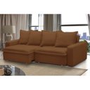 Ver imagem 1 de Sofá Retrátil e Reclinável 3 Lugares 215cm Molas Espirais e Molas Ensacadas Vicenza