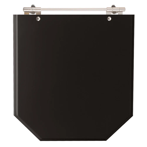 Tampa de Vaso Sanitário Atrium Laqueado Preto para Incepa