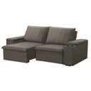 Ver imagem 2 de Sofá Retrátil e Reclinável Ballarat 2,05m com Porta Copos Veludo