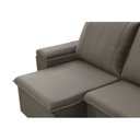 Ver imagem 5 de Sofá Retrátil e Reclinável Ballarat 2,05m com Porta Copos Veludo