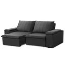 Ver imagem 2 de Sofá Retrátil e Reclinável Ballarat 2,05m com Porta Copos Veludo