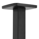 Ver imagem 5 de Ducha Chuveiro Slim Preto Quadrado Metal 20x20 Braço de Teto