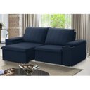 Ver imagem 1 de Sofá Retrátil e Reclinável 3 Lugares 205cm com Porta Copos Ballarat