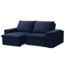 Ver imagem 5 de Sofá Retrátil e Reclinável 3 Lugares 205cm com Porta Copos Ballarat