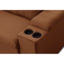 Ver imagem 7 de Sofá Retrátil e Reclinável 3 Lugares 205cm com Porta Copos Ballarat