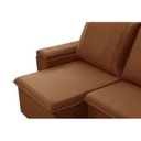 Ver imagem 6 de Sofá Retrátil e Reclinável 3 Lugares 205cm com Porta Copos Ballarat