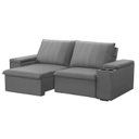 Ver imagem 2 de Sofá Retrátil e Reclinável 3 Lugares 205cm com Porta Copos Ballarat