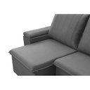 Ver imagem 7 de Sofá Retrátil e Reclinável 3 Lugares 205cm com Porta Copos Ballarat