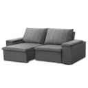 Ver imagem 4 de Sofá Retrátil e Reclinável 3 Lugares 205cm com Porta Copos Ballarat