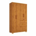 Ver imagem 2 de Guarda-roupa 4 Portas 3 Gavetas Amanda Yescasa