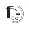 Torneira Banheiro Cascata Monocomando Misturador Baixa Black Preto - 7