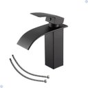 Ver imagem 3 de Torneira Banheiro Cascata Monocomando Misturador Baixa Black Preto