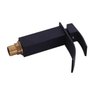 Torneira Banheiro Cascata Monocomando Misturador Baixa Black Preto - 6