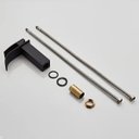 Ver imagem 2 de Torneira Banheiro Cascata Monocomando Misturador Baixa Black Preto