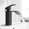 Torneira Banheiro Cascata Monocomando Misturador Baixa Black Preto - 9