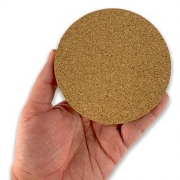 Kit Com 12 Porta Copos Mdf Descanso Redondo Bolacha Sousplast - 6