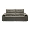 Sofá Retrátil e Reclinável 3 Lugares 210cm com Porta Copos e Objetos Bulgária - 5