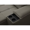 Ver imagem 7 de Sofá Retrátil Reclinável 3 Lugares 210cm com Porta Copos e Objetos Bulgária