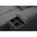 Ver imagem 7 de Sofá Retrátil e Reclinável 3 Lugares 210cm com Porta Copos e Objetos Bulgária