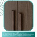 Ver imagem 6 de Guarda-Roupa Moscou Plus 6 Portas 6 Gavetas MDF Valverde
