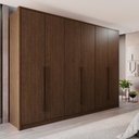 Ver imagem 2 de Guarda-Roupa Moscou Plus 6 Portas 6 Gavetas MDF Valverde