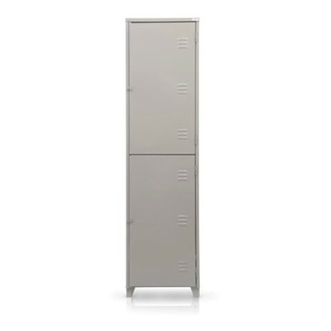 Roupeiro de Aço Insalubre 2 Portas Vestiário Nr 18/24 com Chave